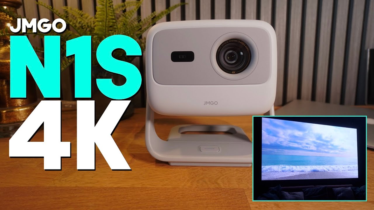 NEW JMGO N1S 4K Projector | 4K Google TV with Netflix for Under $1000