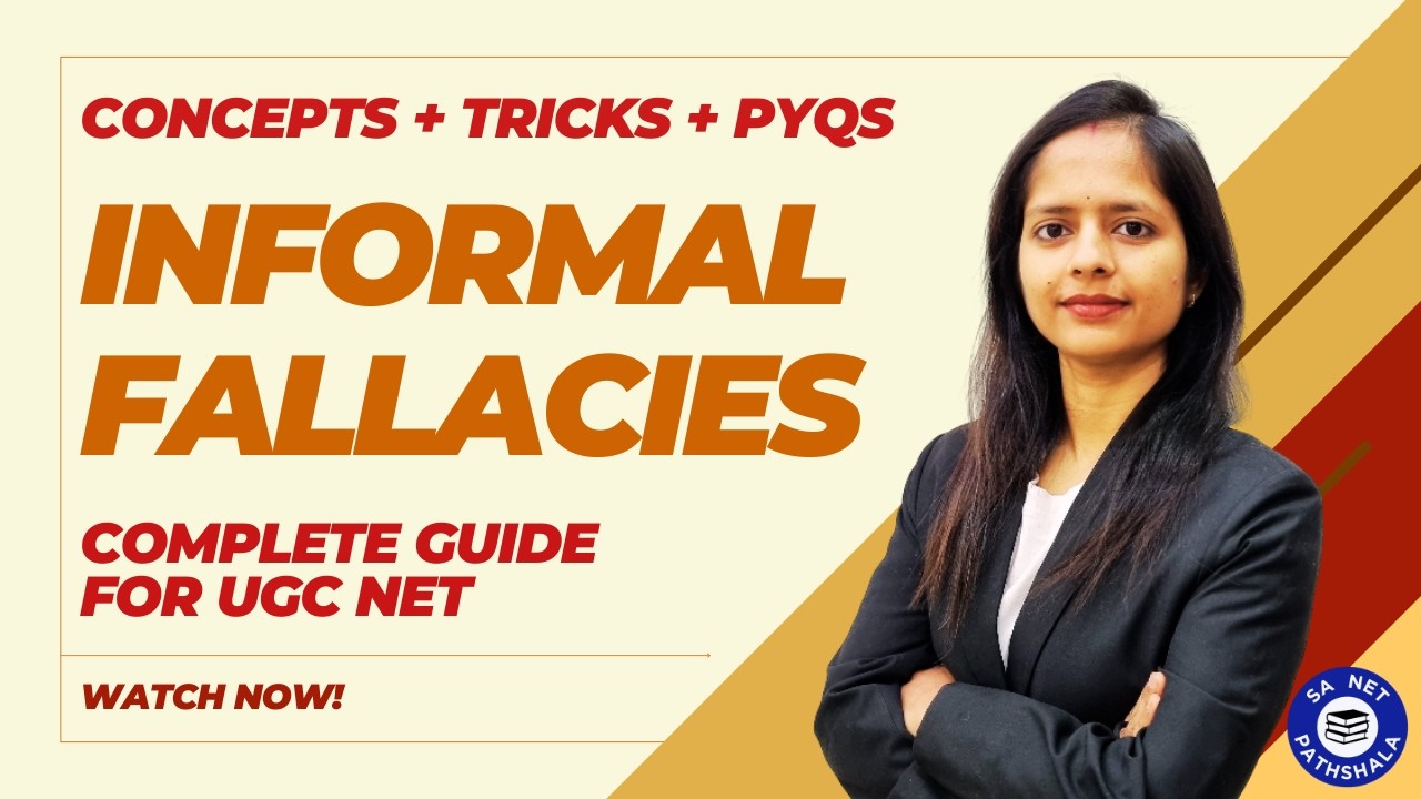 Informal Fallacies COMPLETE Guide | UGC NET Paper 1 Logical Reasoning | Score Full Marks