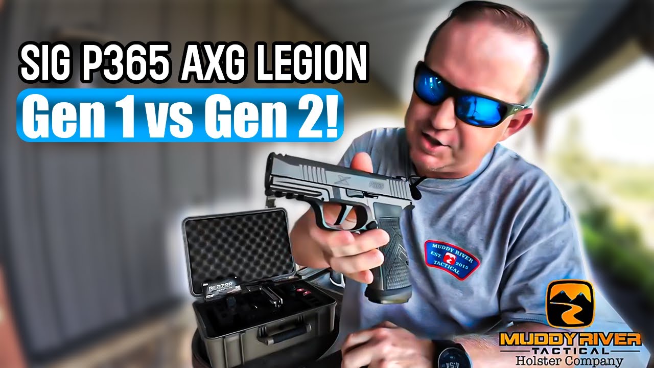 Sig P365 AXG Legion Gen 1 или Gen 2? Как узнать, какой у вас?