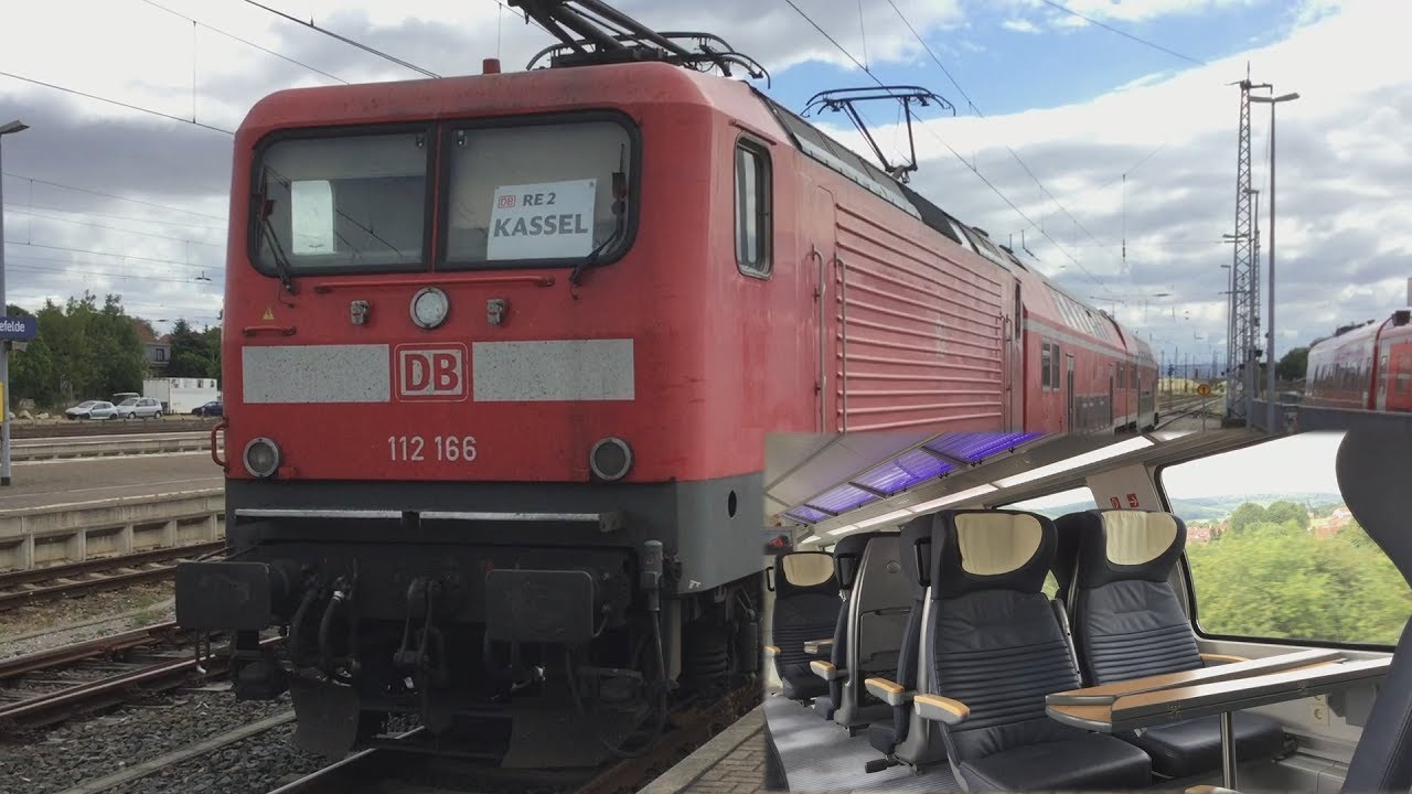 BR 112 mit Dostos zwischen Kassel, Göttingen und Leinefelde: Mitfahrt in BR 612/ 642 Ersatzzügen