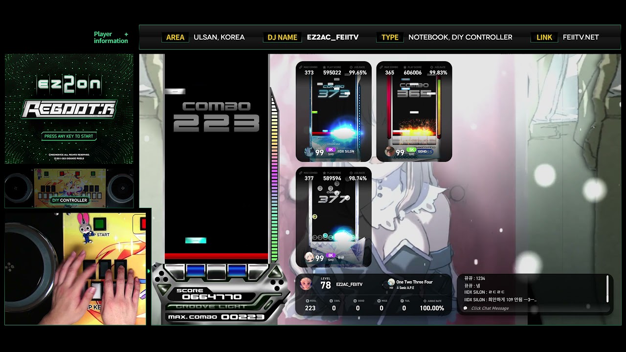 [EZ2ON Reboot : R] 5S (6) One Two Three Four [HD]