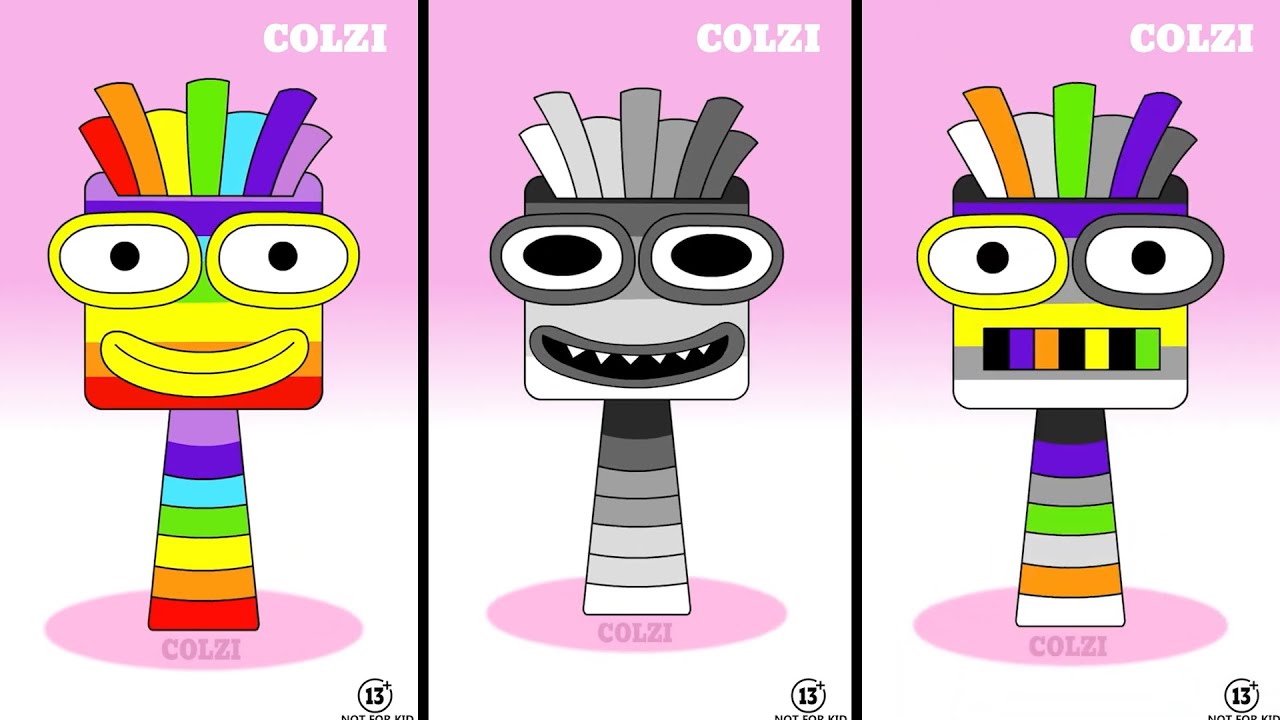 Incredibox Sprunki OC Seven (из Numberblocks) Phase 4 #sprunki #incredibox