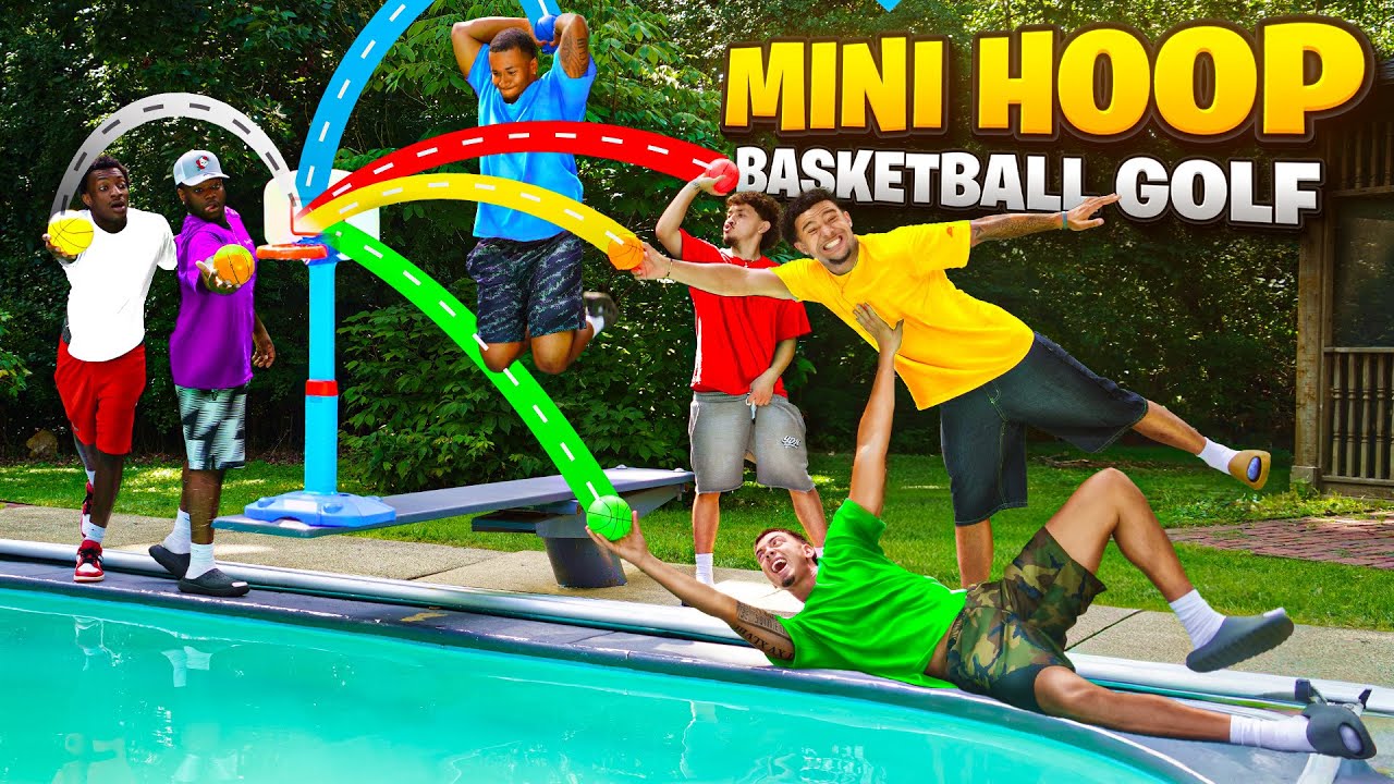 YDN Mini Hoop Basketball Golfing 