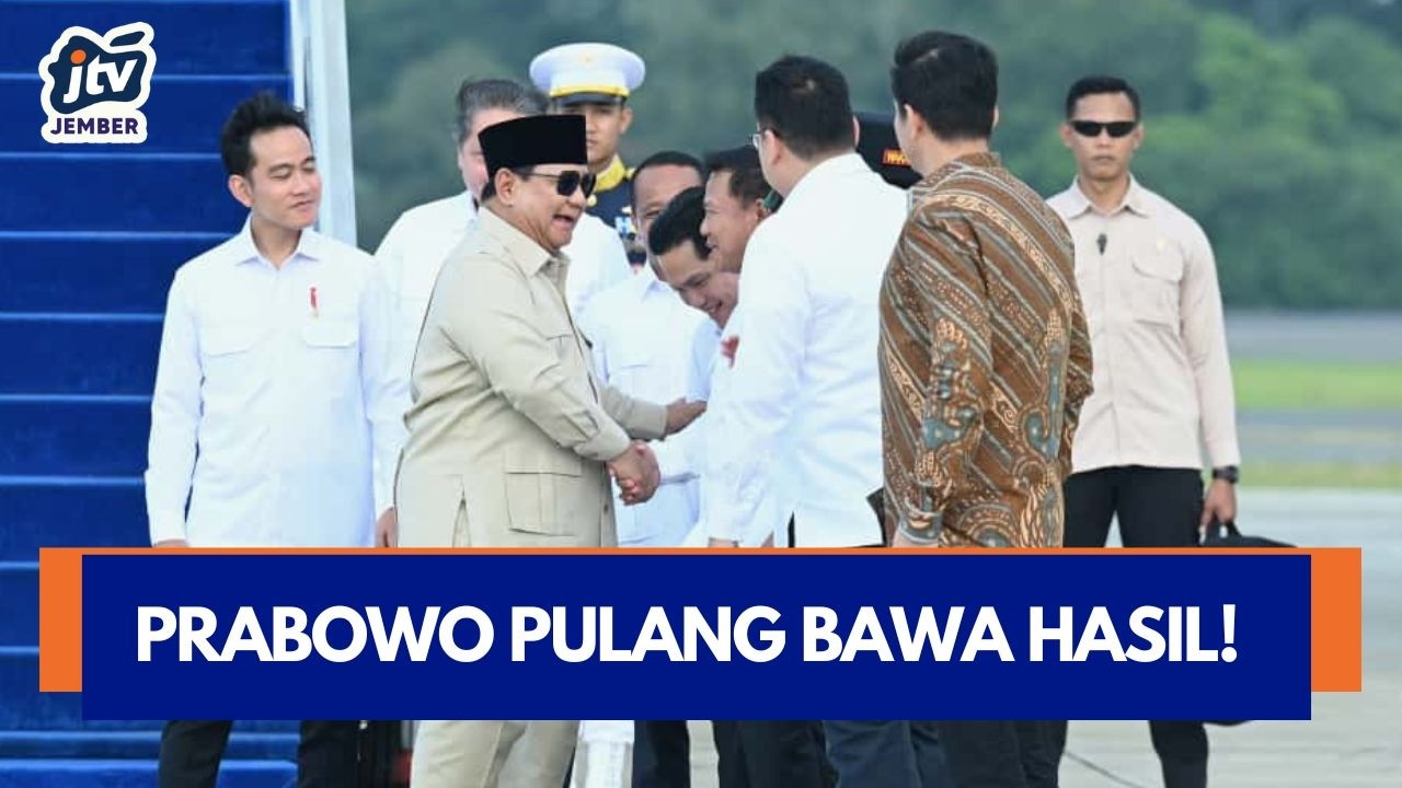 [LIVE]  Presiden Prabowo Tiba di Tanah Air Usai Rampungkan Lawatan Luar Negeri