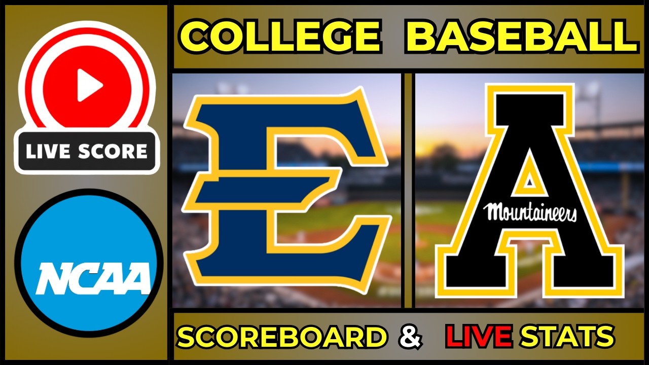 🔴 LIVE: App State vs East Tennessee | NCAA College Baseball Scoreboard | Feb 24, 2026 | Stats & Box