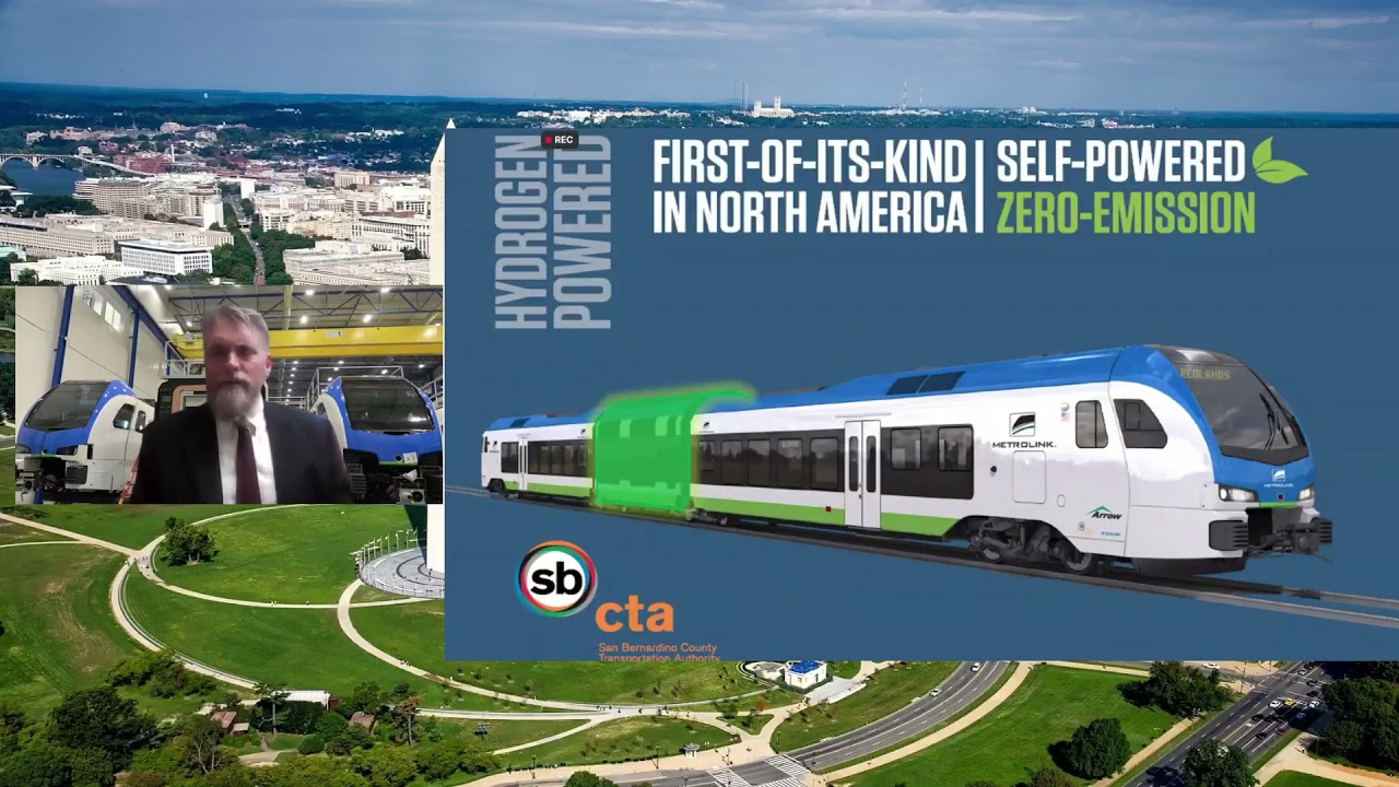 2021 Top Fuel Cell Vehicle Projects - SBCTA Hydrogen-Powered Zero Emission Passenger Rail