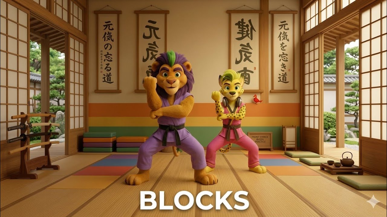 Master Karate Todd's Blocks Class 