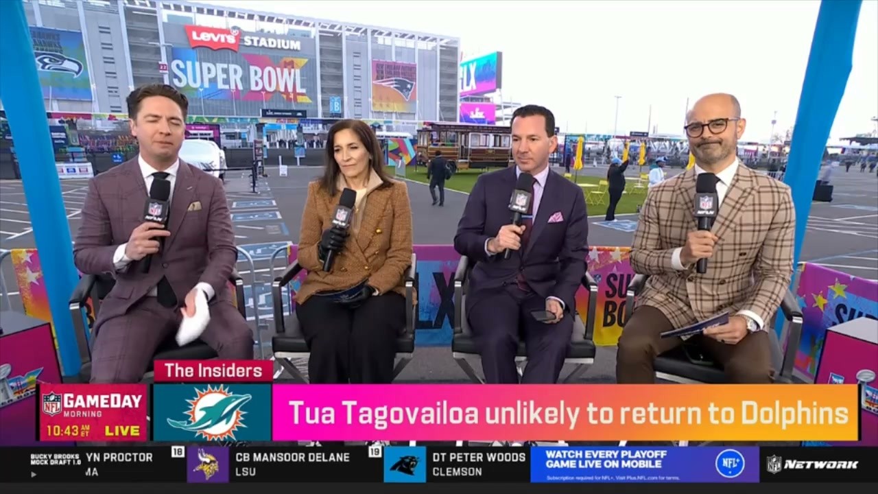 NFL GameDay Morning | Ian Rapoport update: Dolphins will attempt to trade Tua Tagovailoa