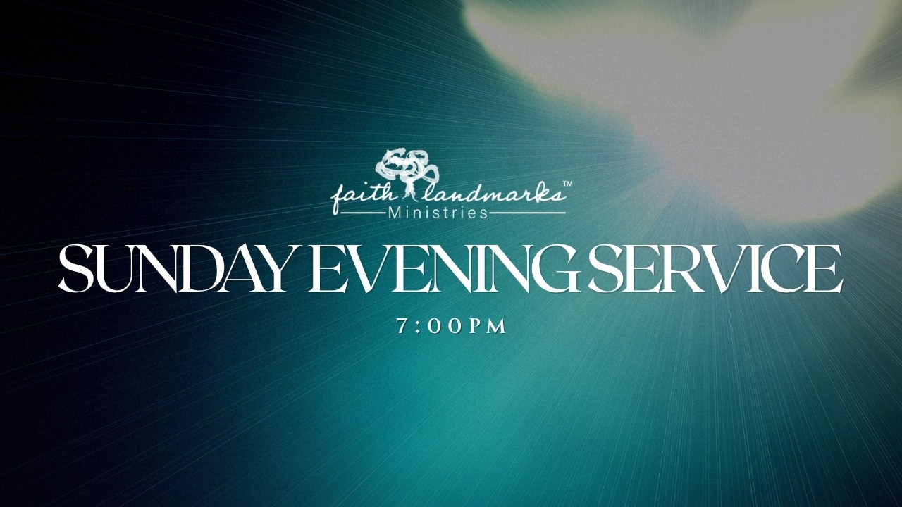 03.15.26_Sunday PM Live Stream (7:00pm)