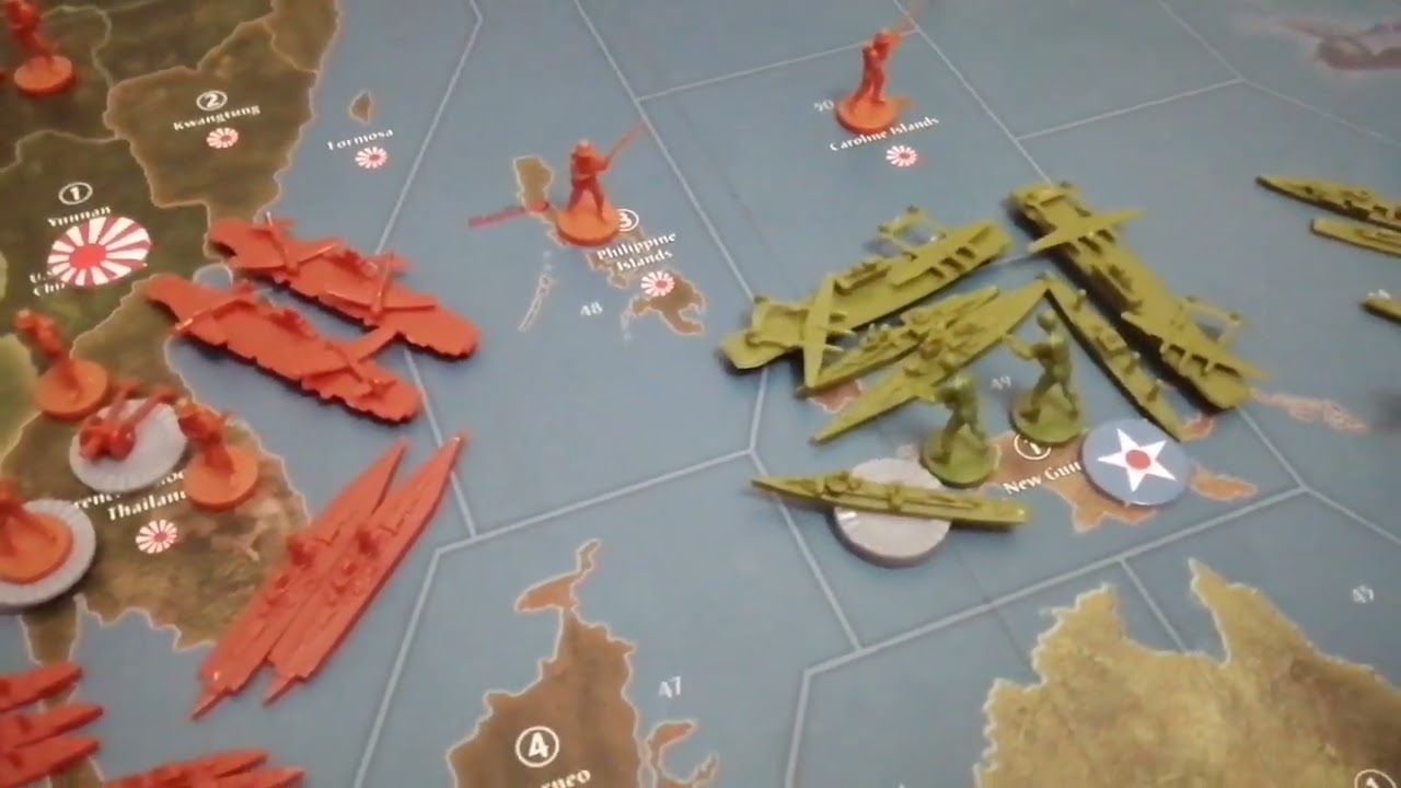 Jugando Axis and Allies 1942