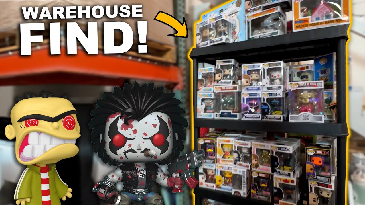 Я нашла склад, полный фигурок Funko Pop! (Приобретены редкие фигурки)