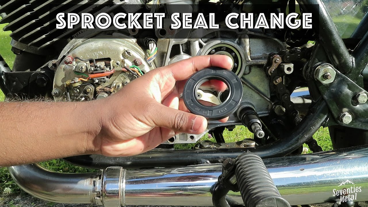 RD350 - Sprocket Seal Change