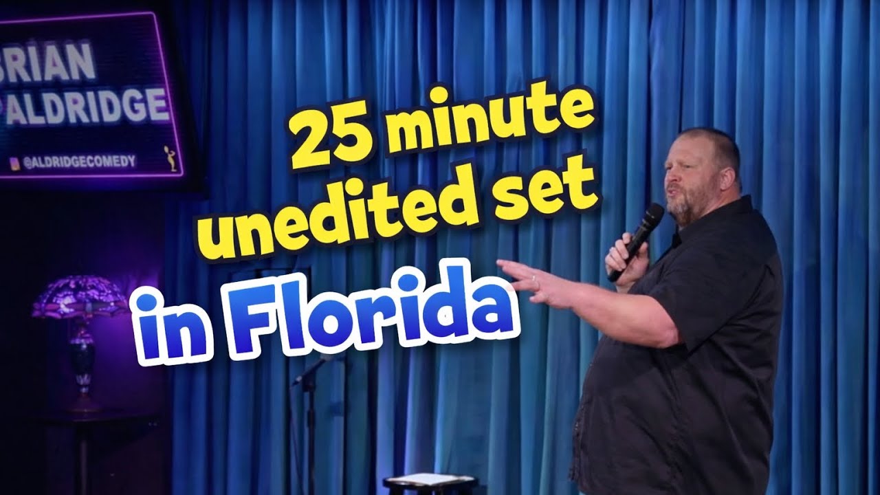 Brian Aldridge Stand up Comedy: 25 minute un-edited set