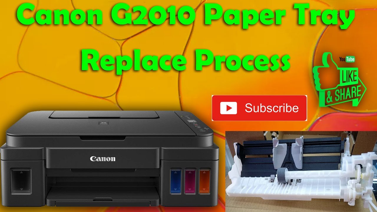 Canon G2010 Paper Not Pickup Problem I Canon G2010 Paper Jam Solution