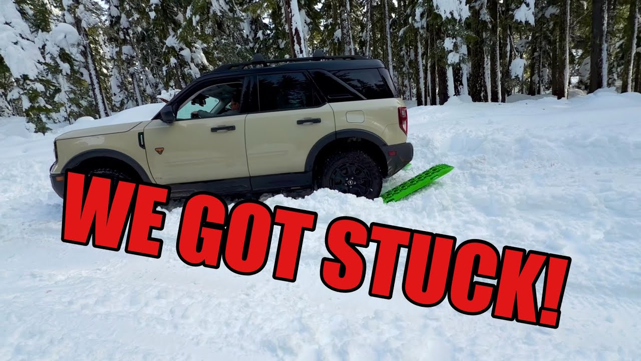 We Got Stuck Driving in the Snow in the PNW ❄️
