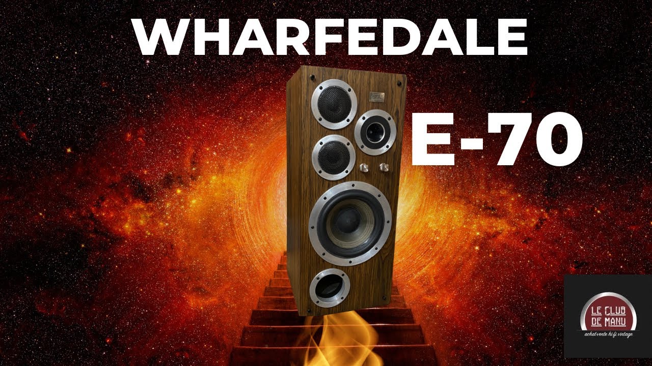 Enceinte speaker ➡️ Wharfedale E-70 🇬🇧😍 #hifivintage #hifi #leclubdemanu