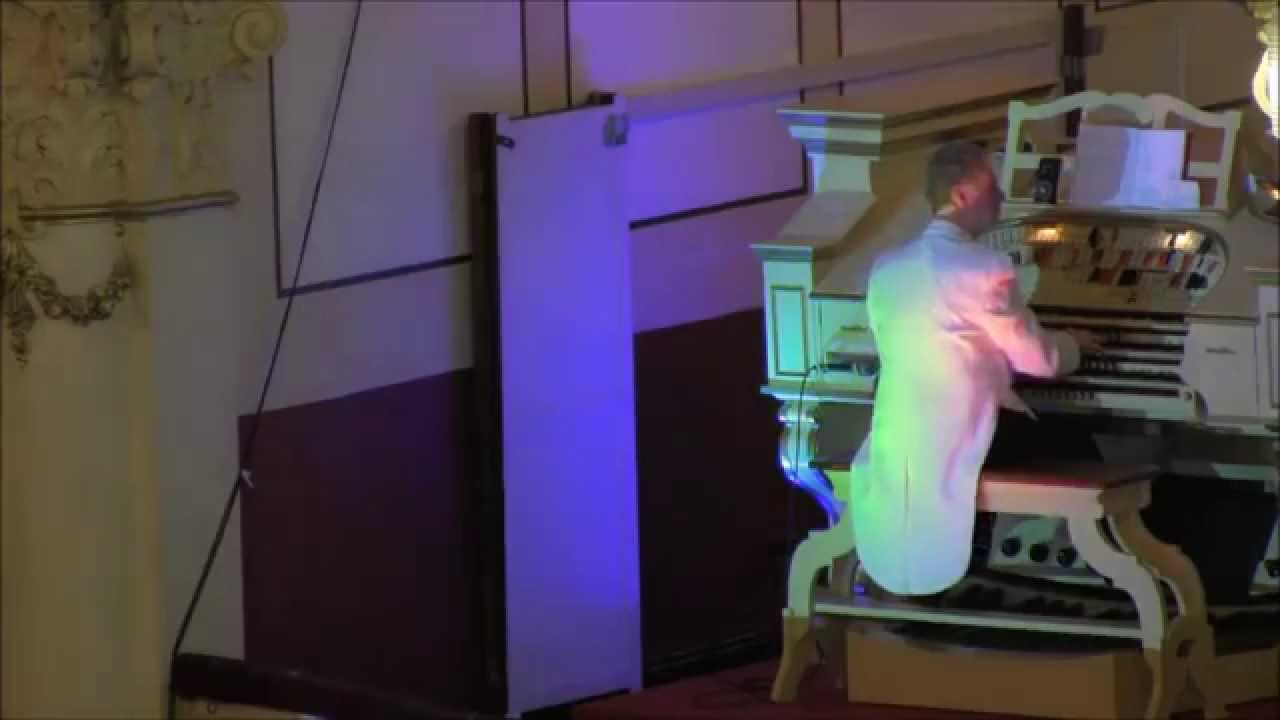 The New Wurlitzer organ in Blackpool's Empress Ballroom