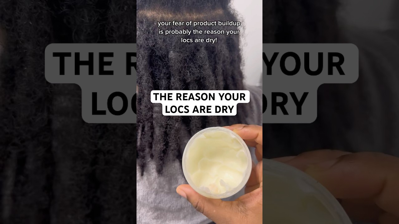 Your fear of product buildup is why your locs are dry! #Froetry