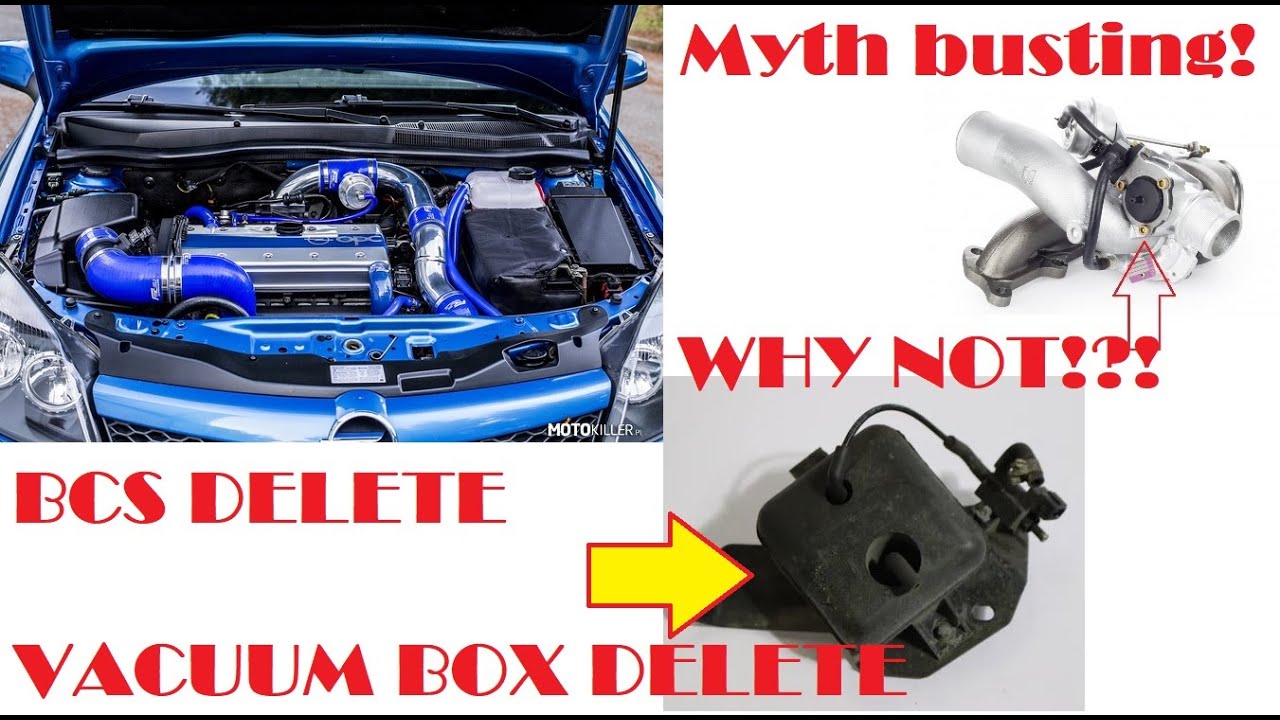 VXR OPC Myth busting! Why isn't vacuum box ( BCS ) delete a good idea?! Repeated fault! EN/CZ