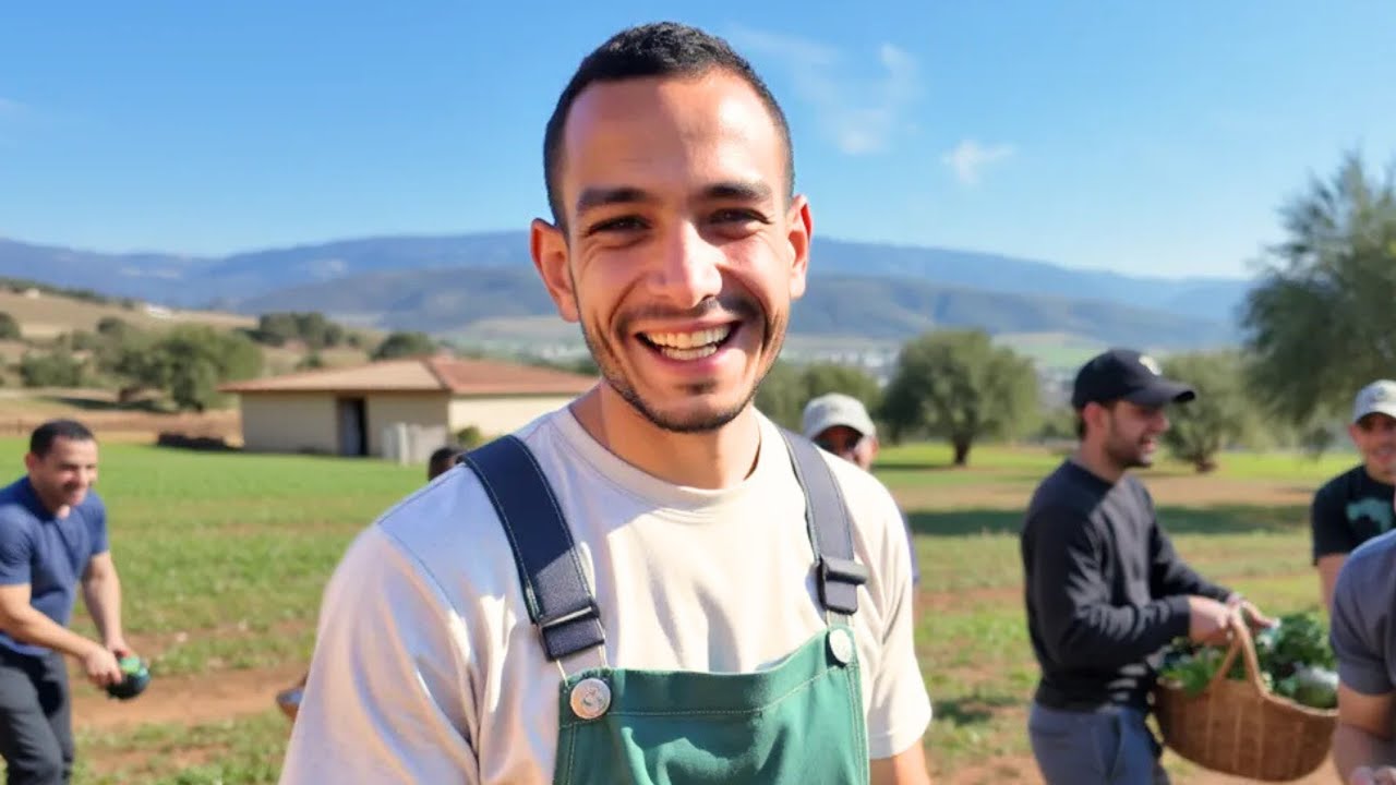 La ferme d’un petit paysan au Maroc