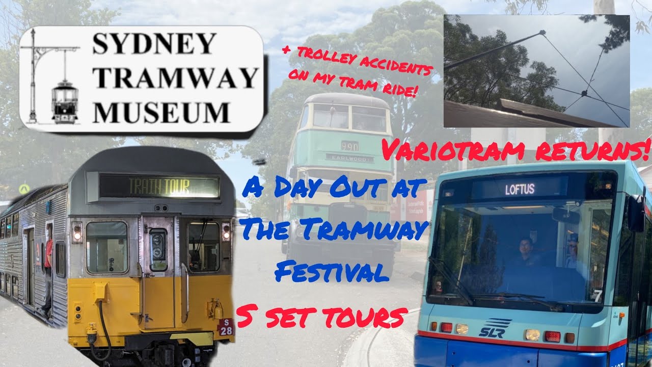 A day out at the Tramway Festival! + Variotram returns and railway accident!