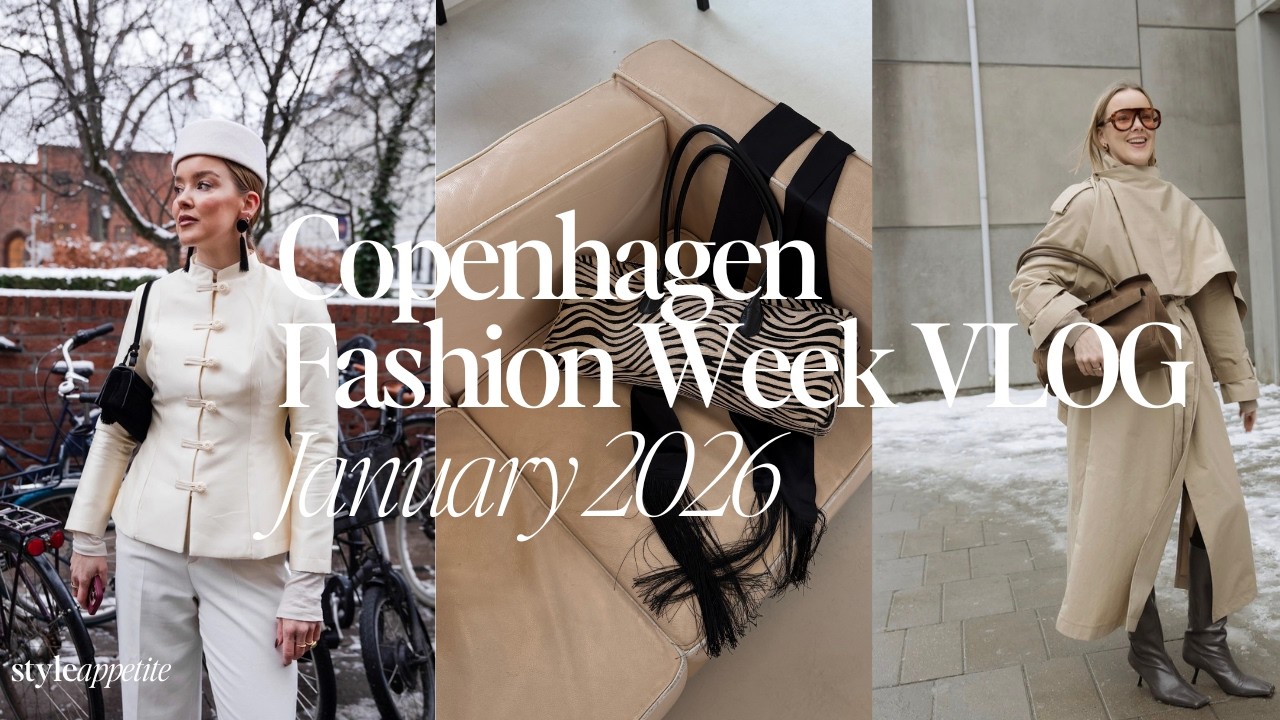 CPHFW январь 2026 — За кулисами Недели моды, видеоблог о уличном стиле