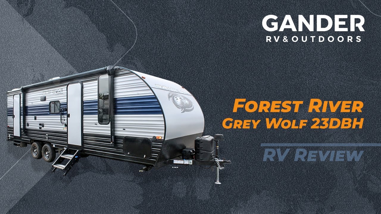 2020 Forest River Grey Wolf 23DBH, the lightweight family bunkhouse RV!