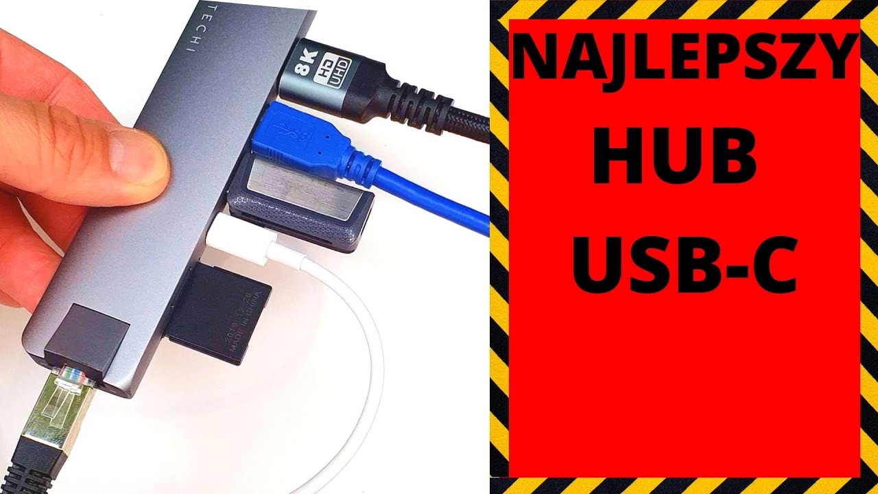 HUB USB-C SATECHI PRZEJŚCI&Oacute;WKA USB THUNDERBOLT DO MACBOOKA AIR  M1 Tr&oacute;jnik USB do MacBook M1 FT225