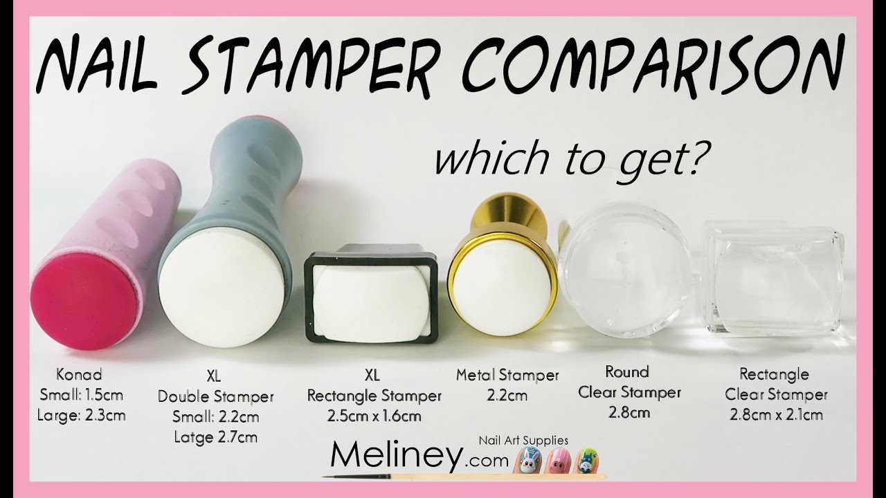 NAIL STAMPER COMPARISON REVIEW | WHICH IS THE BEST FOR STAMPING NAIL ART? MELINEY GIVEAWAY