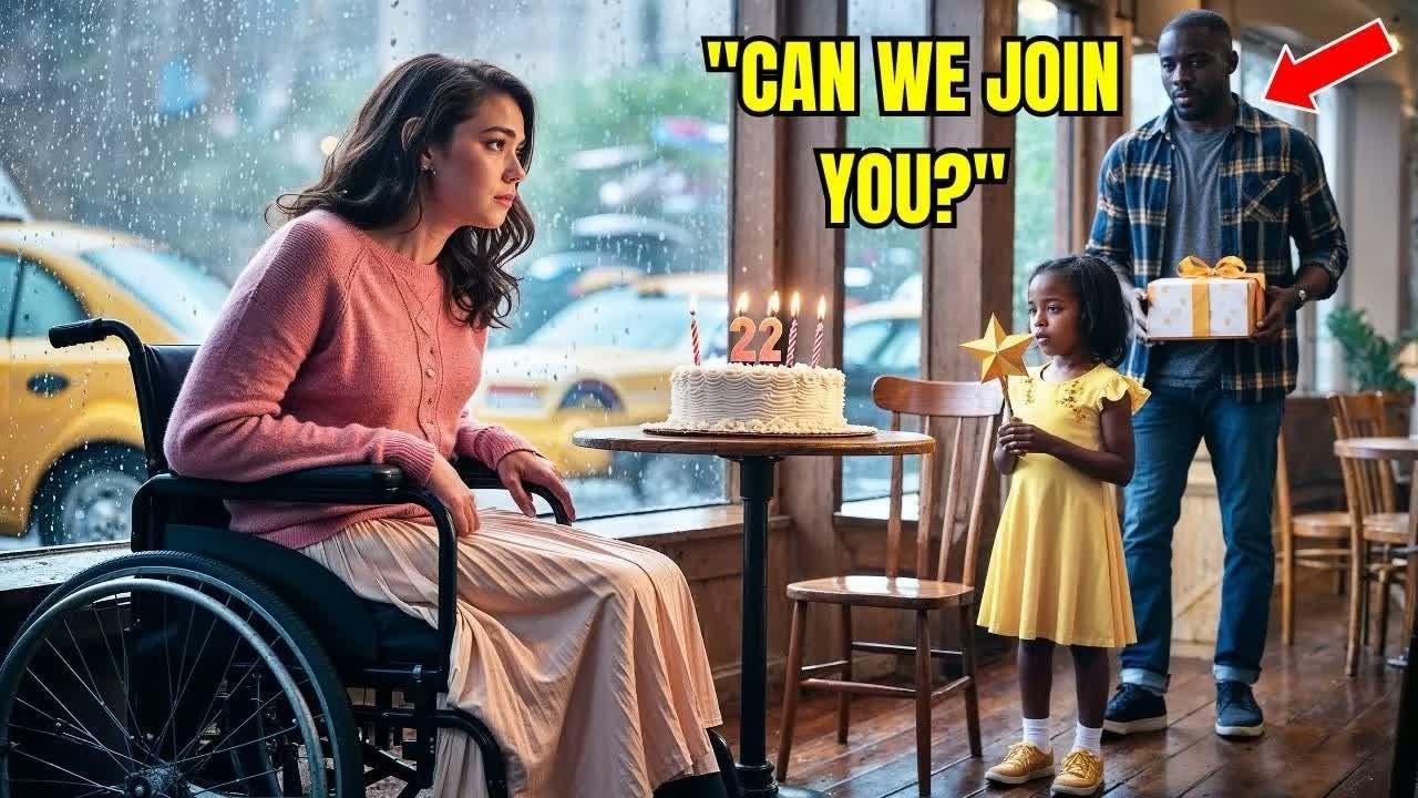 CEO's Paralyzed Daughter Alone at Her Birthday Cake： A Black Single Dad Said 'Can We Join You？