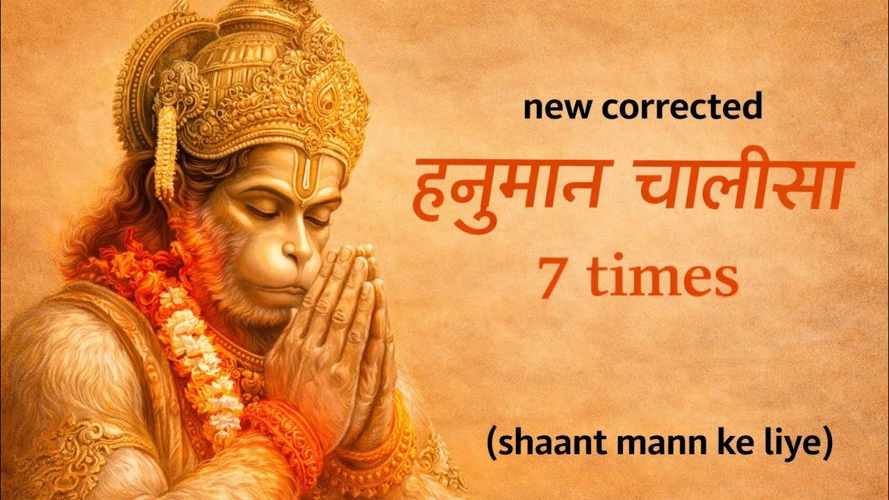 If You Feel Weak, Tired or Drained – Listen to This Hanuman Chalisa 7 Times
