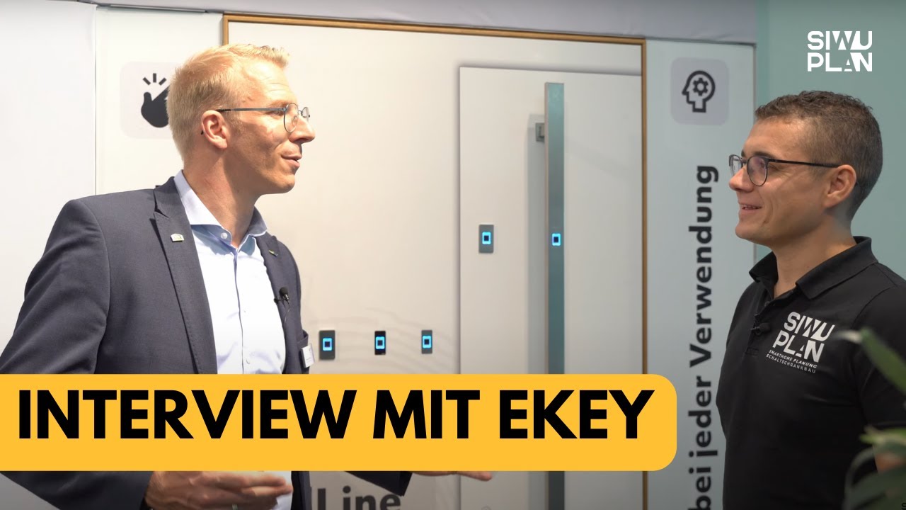 Ekey Light & Building Interview| Smarthome| X-line d-line Fingersensor Fingerprint KNX SiwuPlan