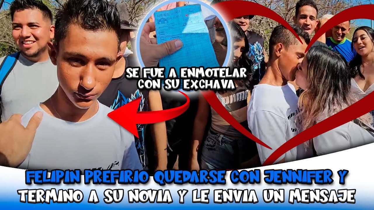 FELIPIN SE FUE A ENMOTELAR CON SU EX CHAVA, termino la relación y le envía un mensaje...