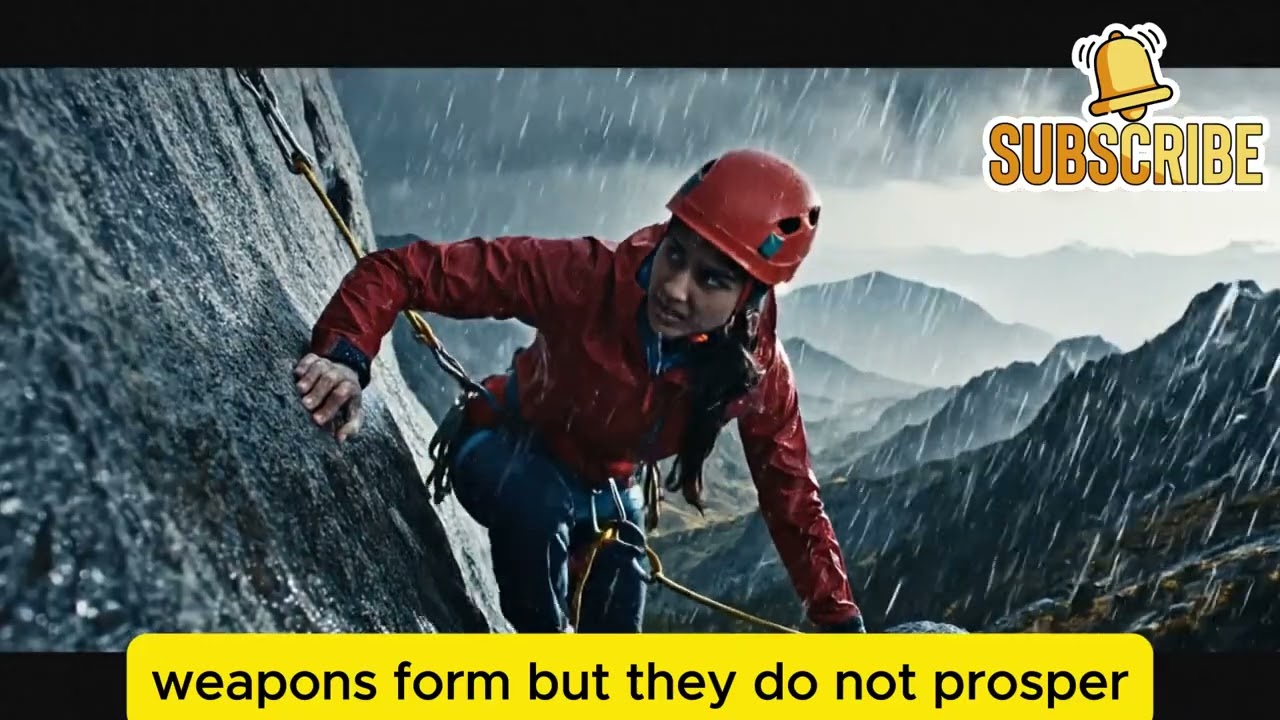 No Weapon Formed Against You Will Prosper | Isaiah 54:17 Cinematic Christian Motivation