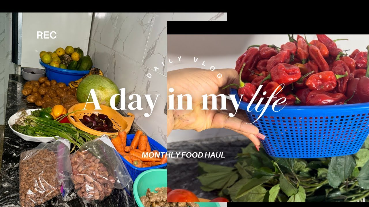 MONTHLY FOOD HAUL | Stocking Up for the Month