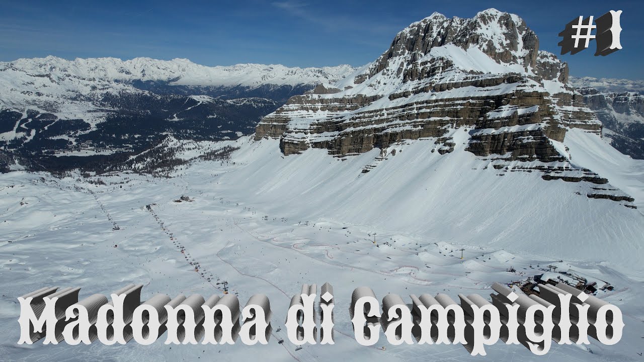 Włochy narty #1 Przejazd Folgarida do Madonna di Campiglio Groste 2025 Val di Sole