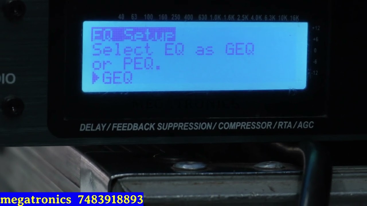HOW TO USE ADVANCE Feature RTA  Auto EQ DBX 260 DRIVERACK Setting By RTA Mic Dj Sound System Hubli