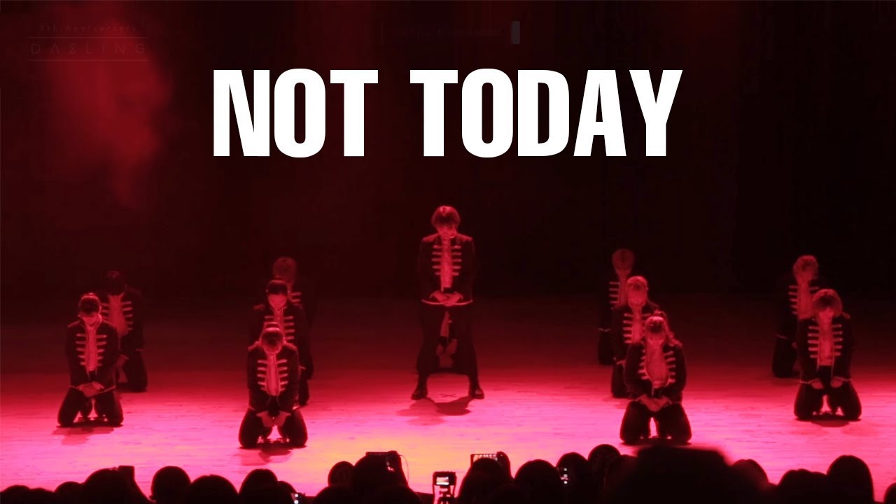 BTS(방탄소년단) _ Not Today Dance Cover by DAZZLING from Taiwan【DAZZLING五週年大型公演】