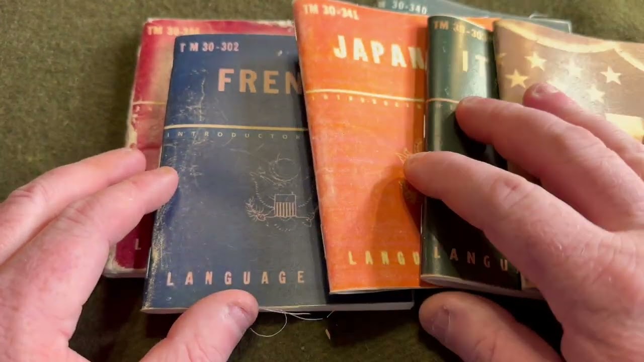 WWII US Pocket Litter & Personal Items for Reenacting