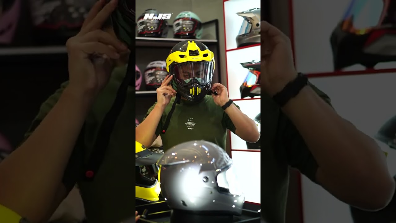 NJS SCROSS at IMOS 2022 #shorts #njshelmet #njsscross #helmetindonesia #shortvideo #njslocalpride