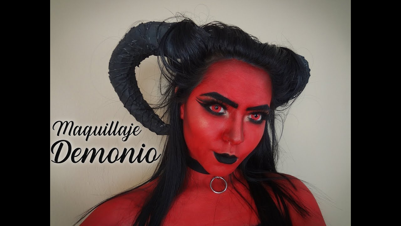 Maquillaje Demonio/Diablo | Demon Makeup | Ixchel Aguilar
