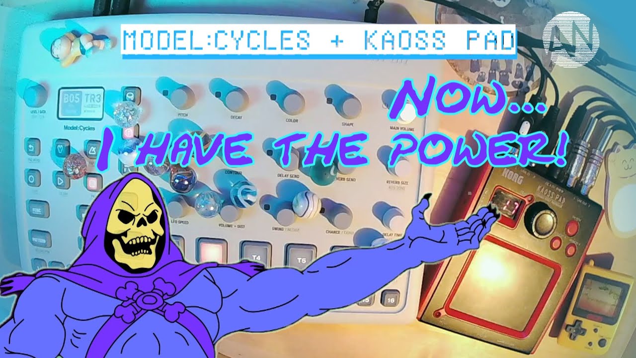 MODEL:CYCLES + KAOSS PAD = MORE POWER!!!