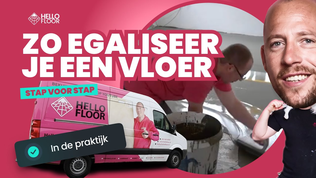 Vloer egaliseren in de praktijk | Voorbereiding, verwerking & droogtijd