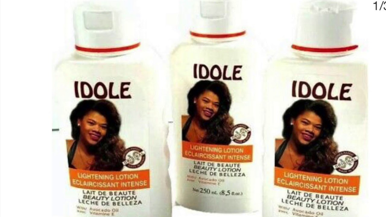 Le lait &Eacute;claircissant Idole White, peau noire/Idole skin lightning lotion/good for dark spots:Review