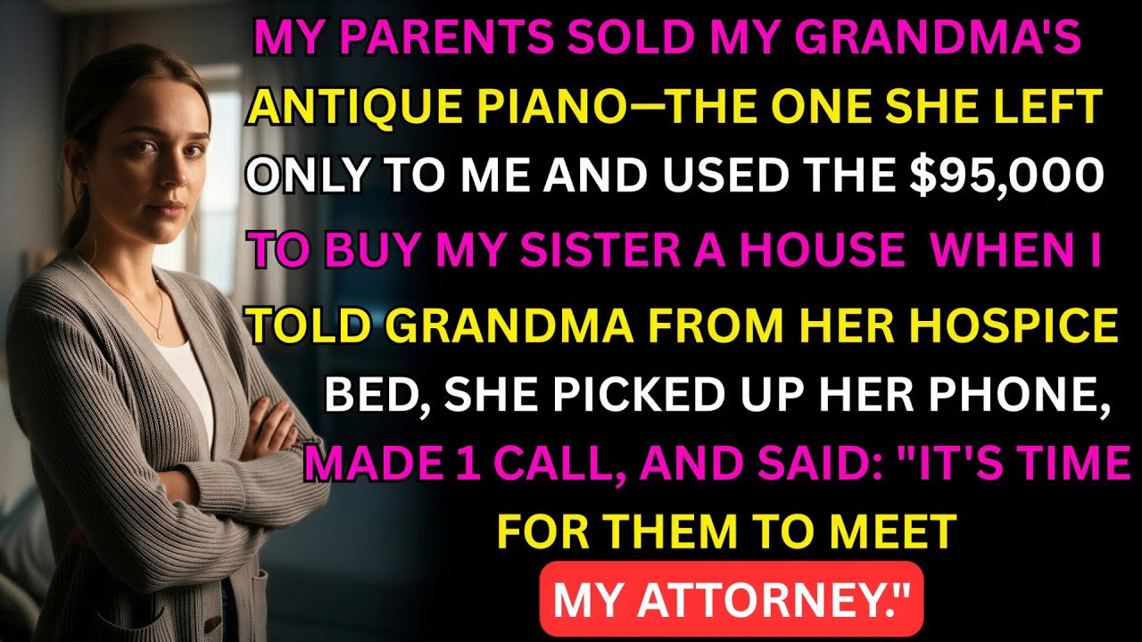 My Parents Used My Inheritance To Buy My Sister A House—Grandma Made One Call From Hospice