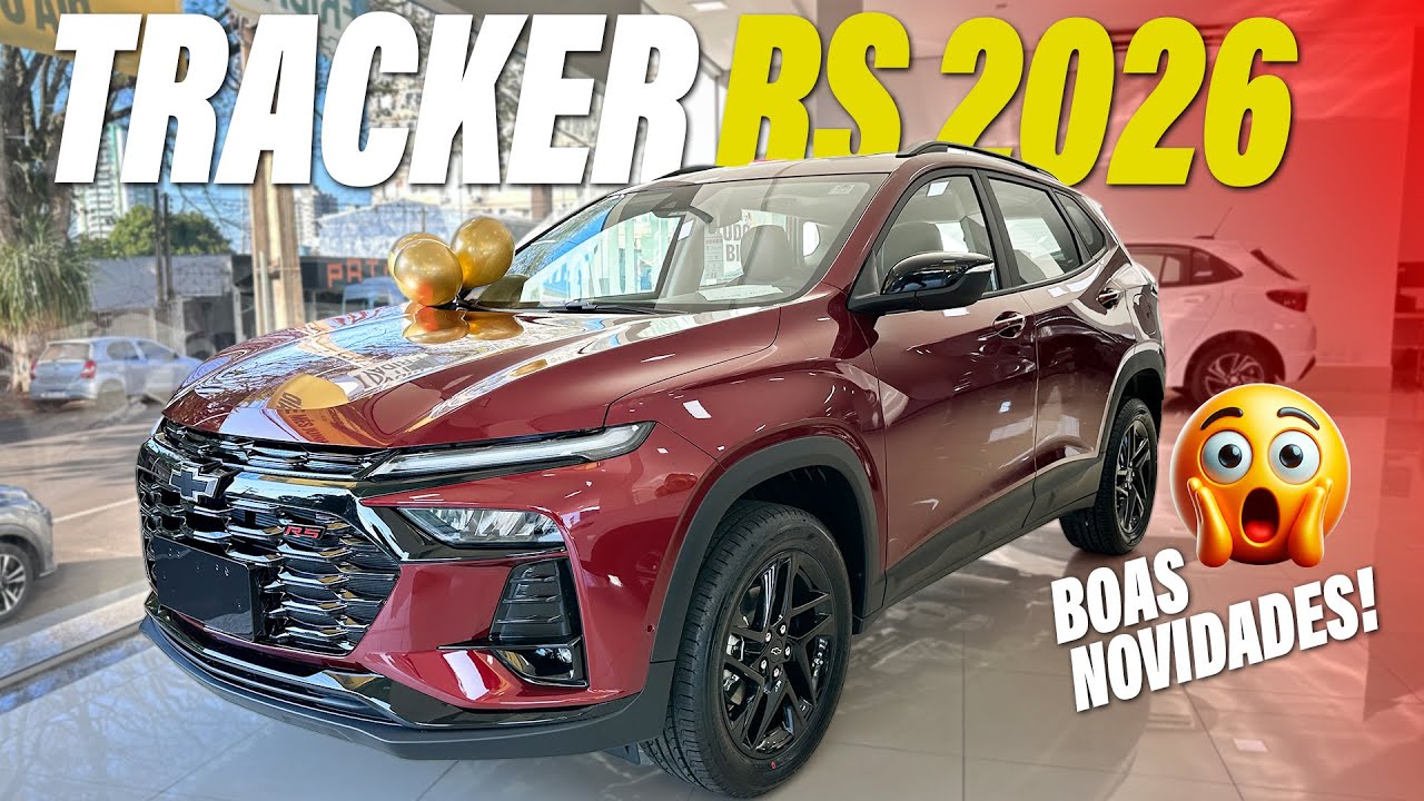 NOVO TRACKER RS 1.2 TURBO 2026 - Muitas Mudanças Na Versão Top de Linha!