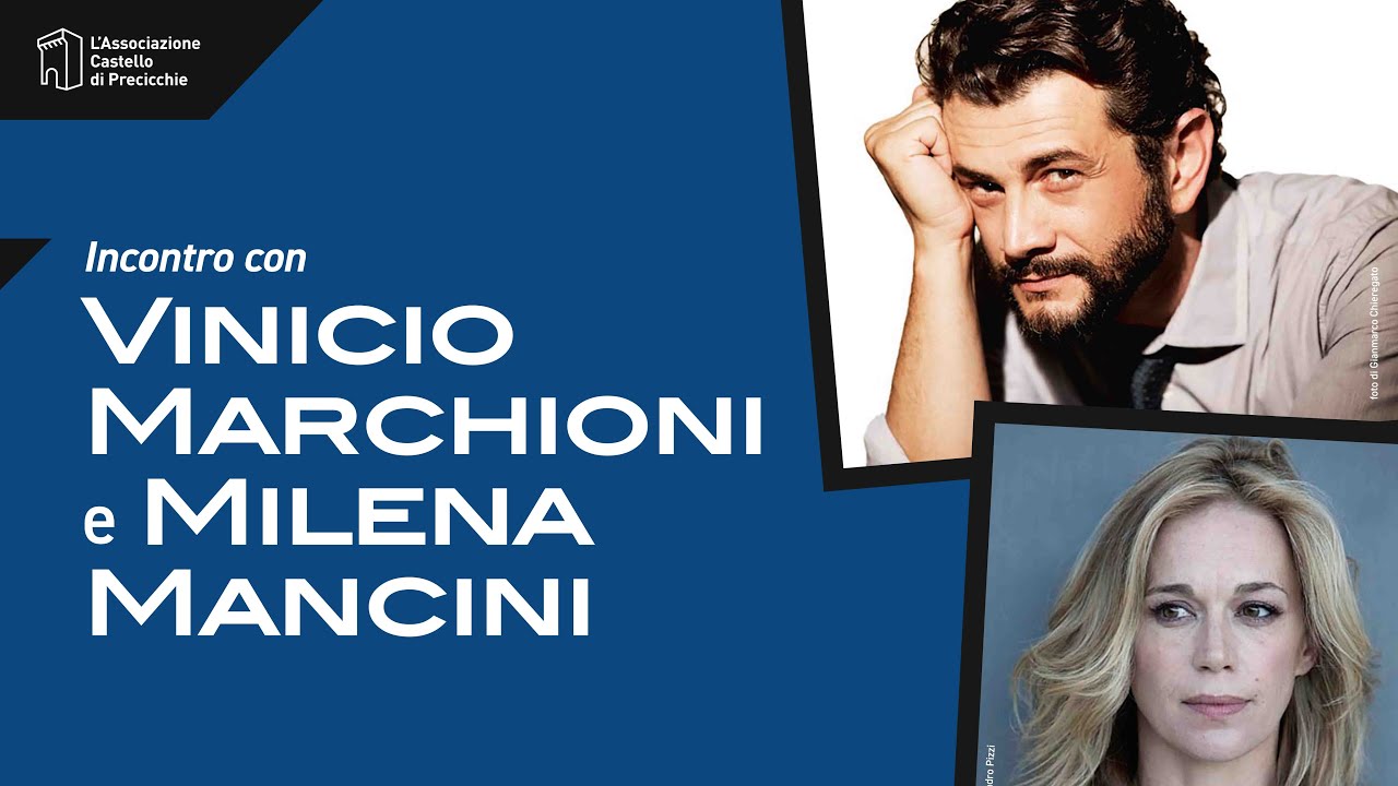 Incontro con Vinicio Marchioni e Milena Mancini