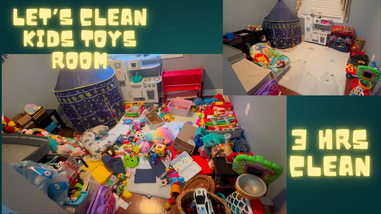 Cleaning kids toys room, sorting toys, organizing, #cleanwithme #cleaningmotivation #organizing