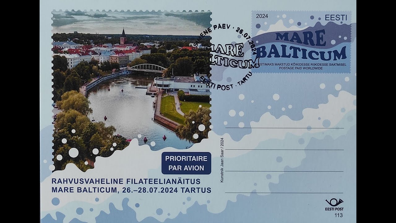 Выставка филателии MARE BALTICUM 2024