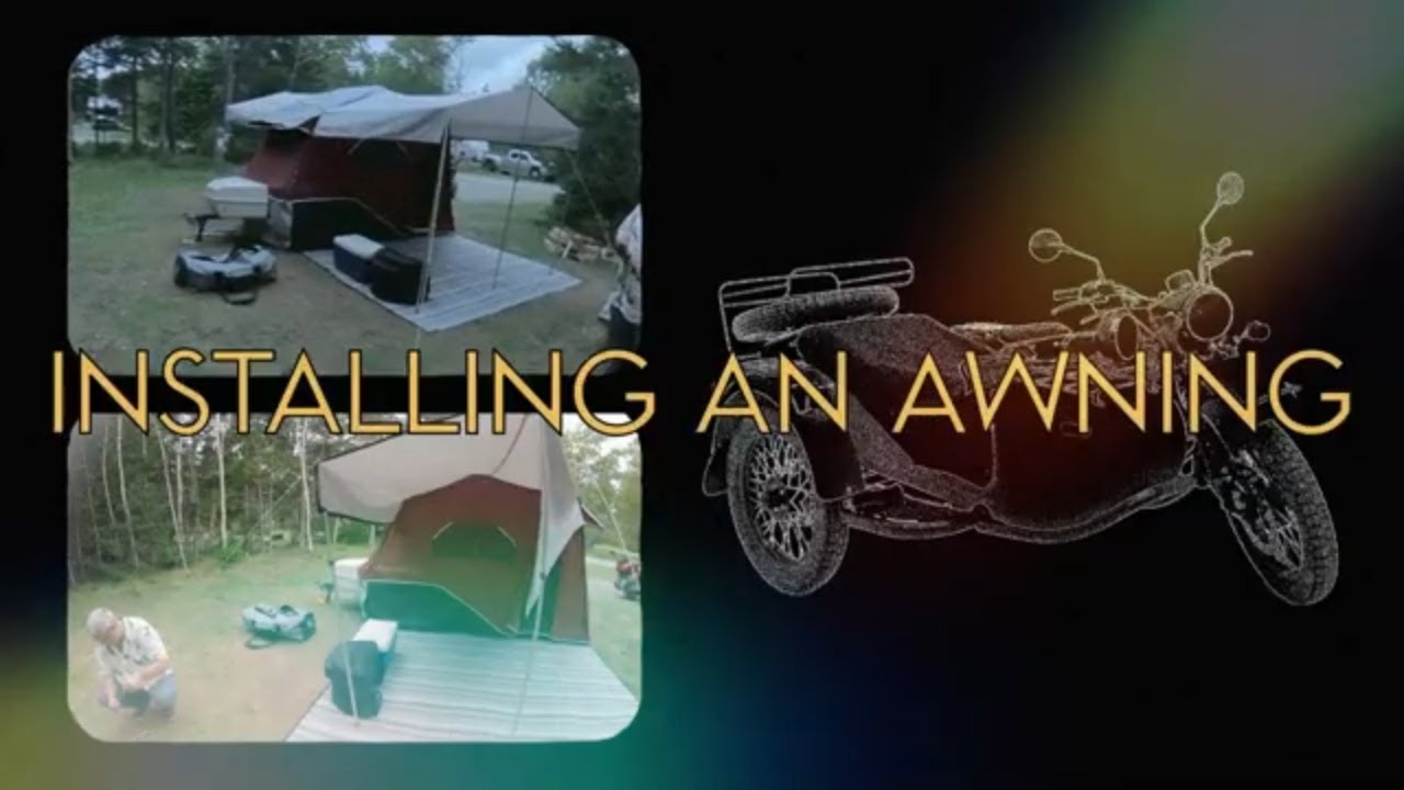 Installing an Awning on my Lees-ure Lite Excel Trailer